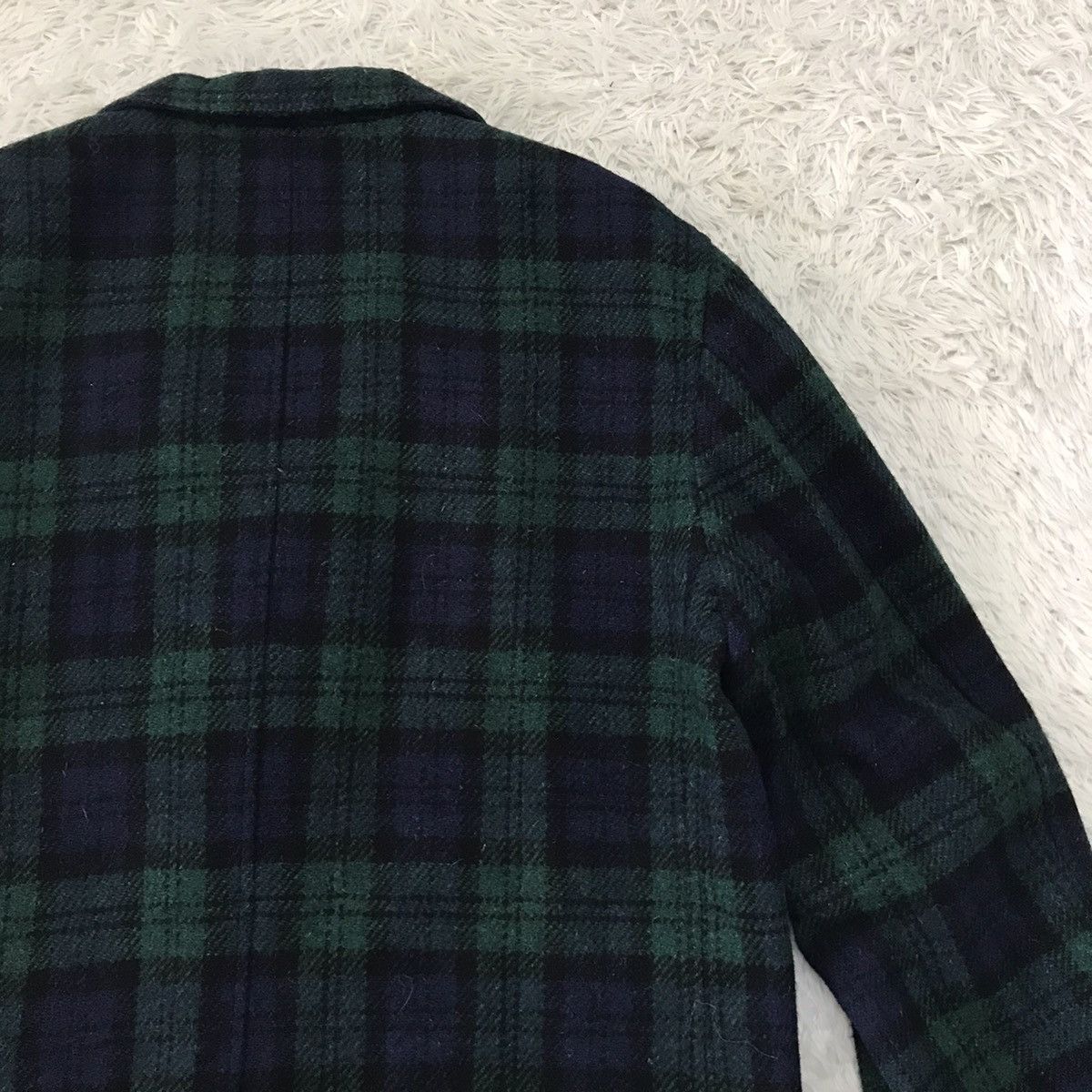 L.L. Bean Vtg LLBean Checkered Wool Jacket Size US L / EU 52-54 / 3 - 10 Thumbnail