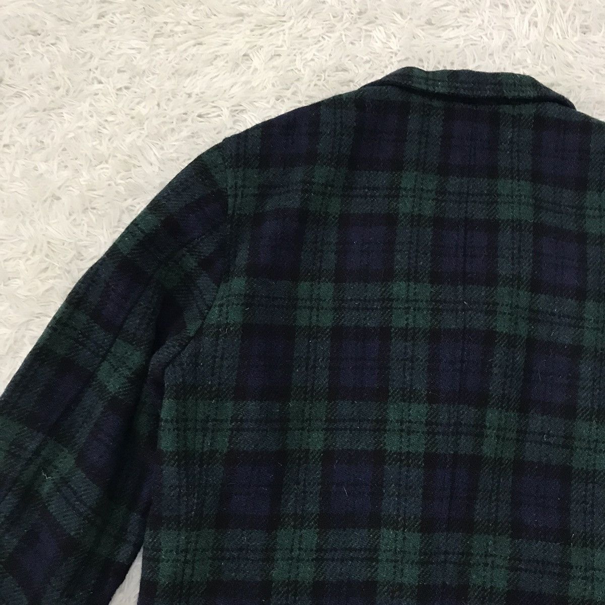 L.L. Bean Vtg LLBean Checkered Wool Jacket Size US L / EU 52-54 / 3 - 11 Thumbnail