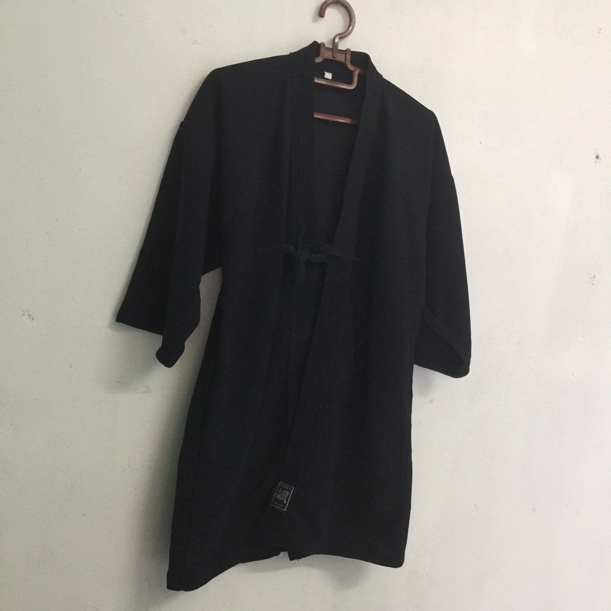 Japanese Brand Blue Black Original Hayate Kimono Good Condition Size US M / EU 48-50 / 2 - 3 Thumbnail