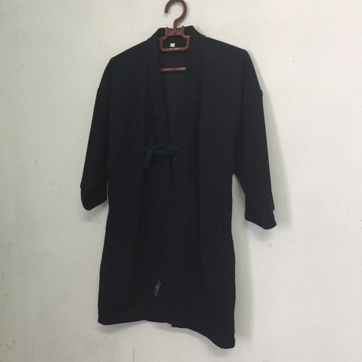 Japanese Brand Blue Black Original Hayate Kimono Good Condition Size US M / EU 48-50 / 2 - 2 Thumbnail
