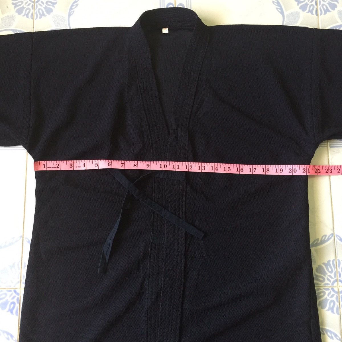 Japanese Brand Blue Black Original Hayate Kimono Good Condition Size US M / EU 48-50 / 2 - 7 Thumbnail