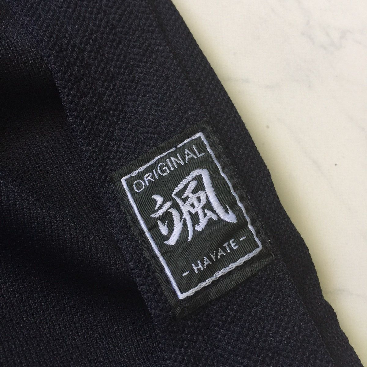 Japanese Brand Blue Black Original Hayate Kimono Good Condition Size US M / EU 48-50 / 2 - 12 Thumbnail