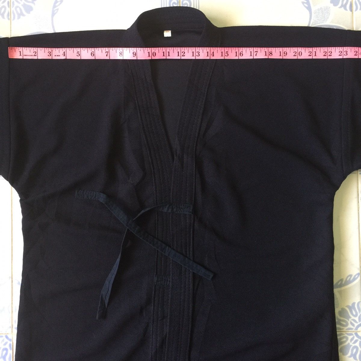 Japanese Brand Blue Black Original Hayate Kimono Good Condition Size US M / EU 48-50 / 2 - 6 Thumbnail