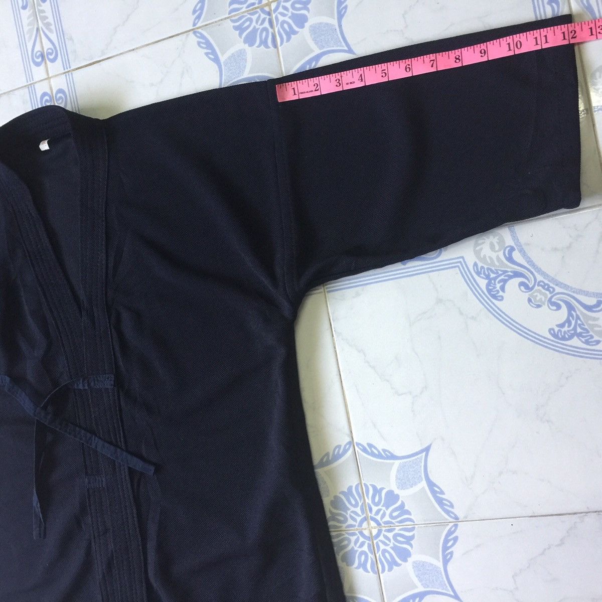 Japanese Brand Blue Black Original Hayate Kimono Good Condition Size US M / EU 48-50 / 2 - 8 Thumbnail