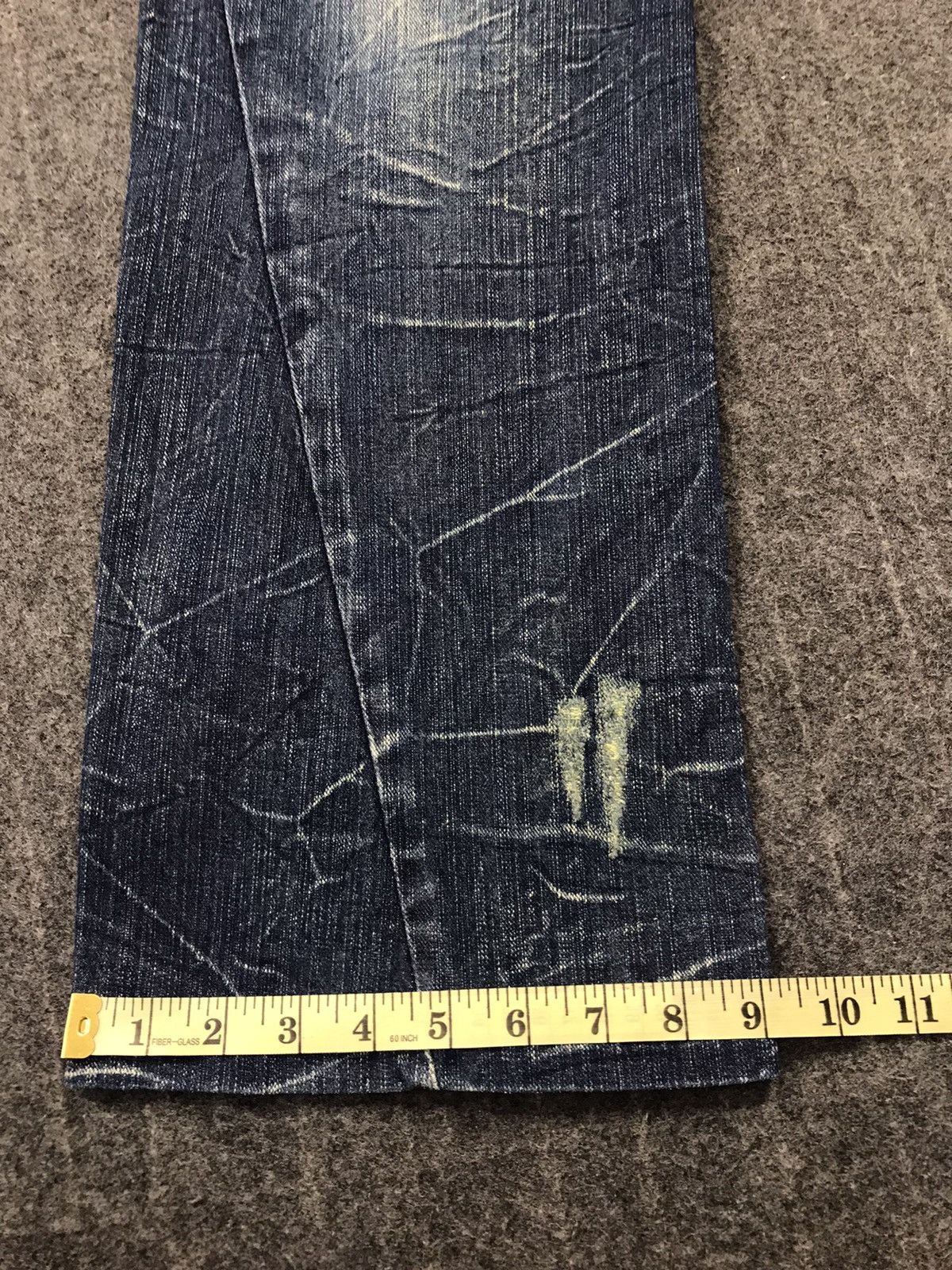 Japanese Brand × Vintage Vtg Denim Erchange Wings Logo Distressed Design Size US 32 / EU 48 - 24 Thumbnail