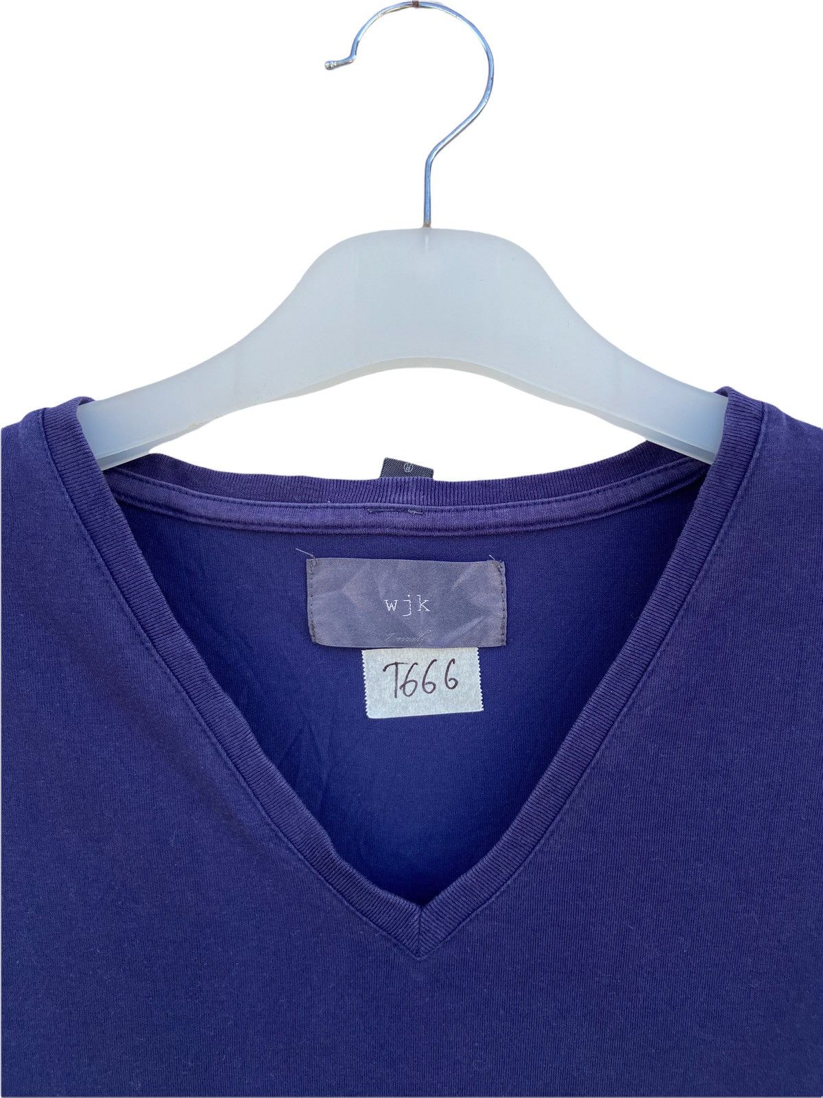 wjk WJK V NECK BLUE SHIRT Size M / US 6-8 / IT 42-44 - 2 Thumbnail