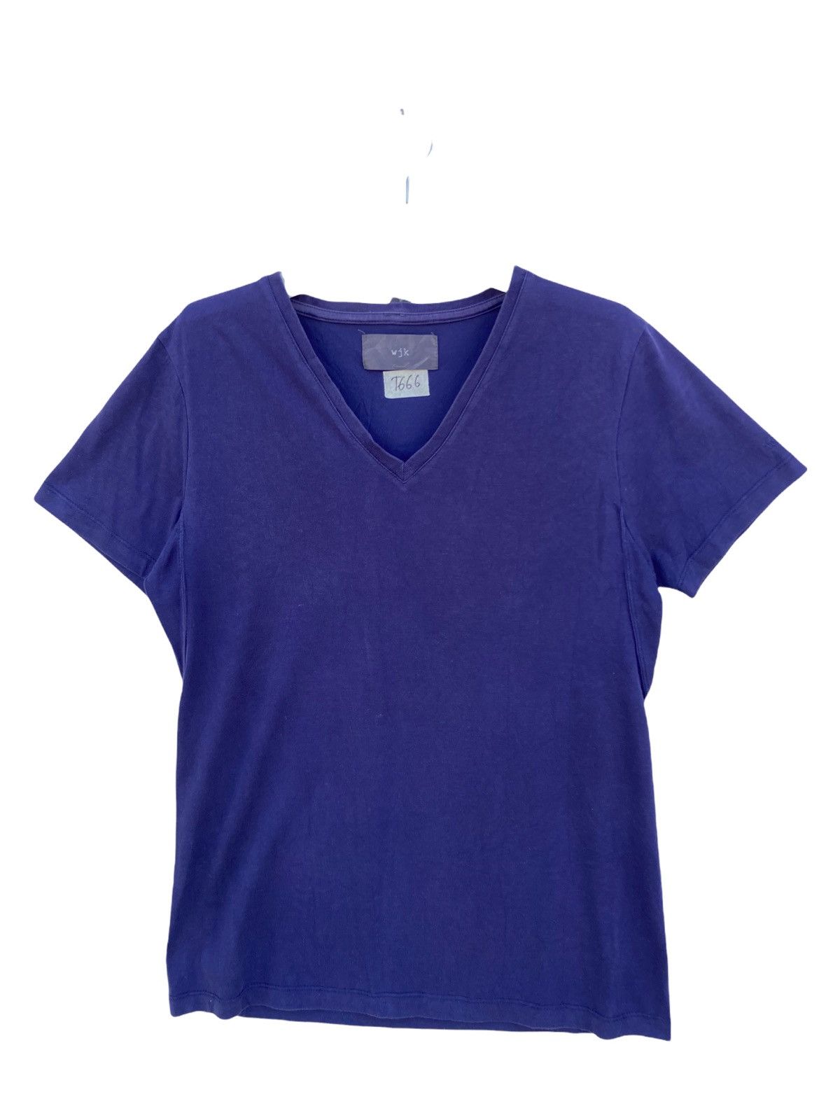 wjk WJK V NECK BLUE SHIRT Size M / US 6-8 / IT 42-44 - 1 Thumbnail