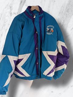 Vintage 90s Charlotte Hornets Starter Jacket Kids Size Large