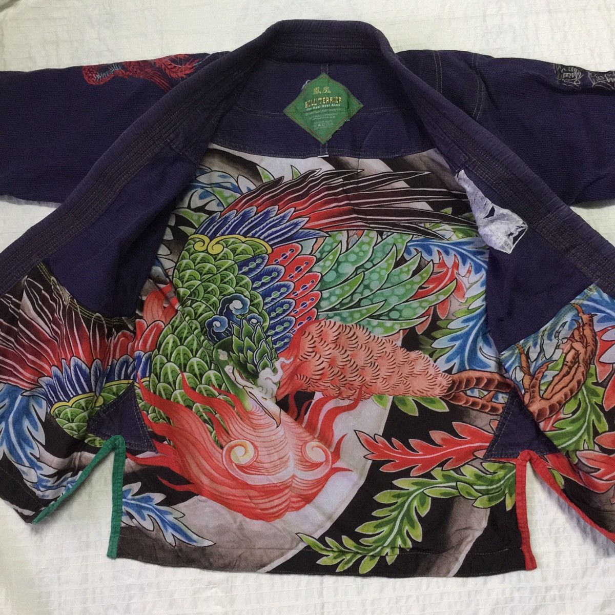 Japanese Brand Bullterrier fight gear embroider dragon kimono Size US M / EU 48-50 / 2 - 1 Thumbnail