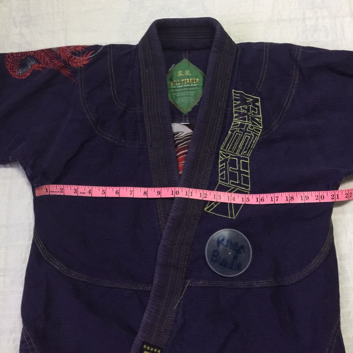 Japanese Brand Bullterrier fight gear embroider dragon kimono Size US M / EU 48-50 / 2 - 4 Thumbnail