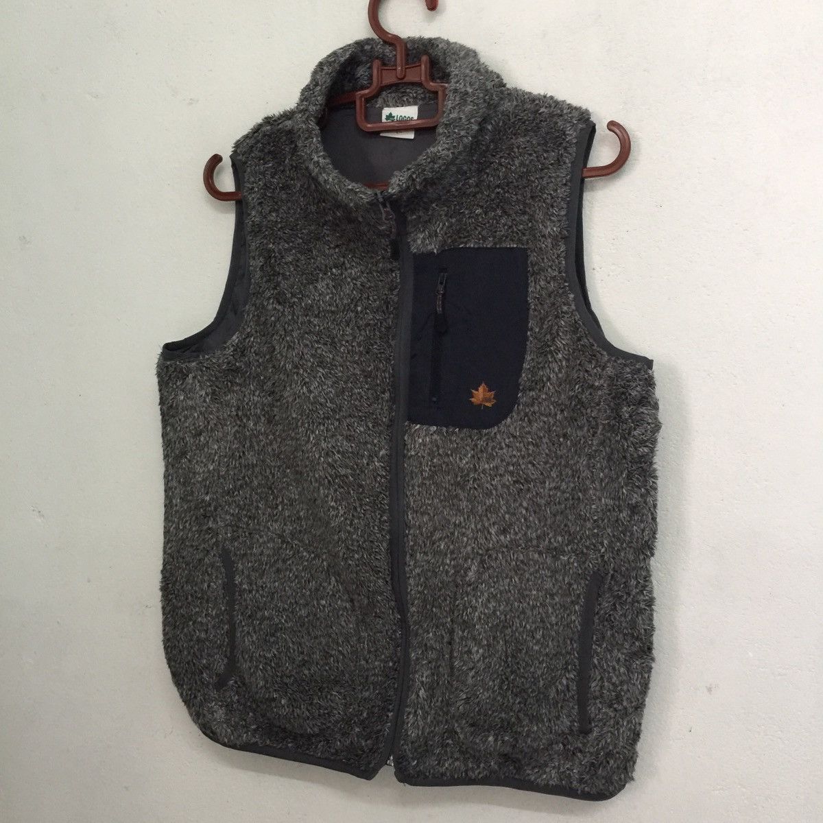 Japanese Brand Logos outing equipment fleece vest Size US S / EU 44-46 / 1 - 2 Thumbnail