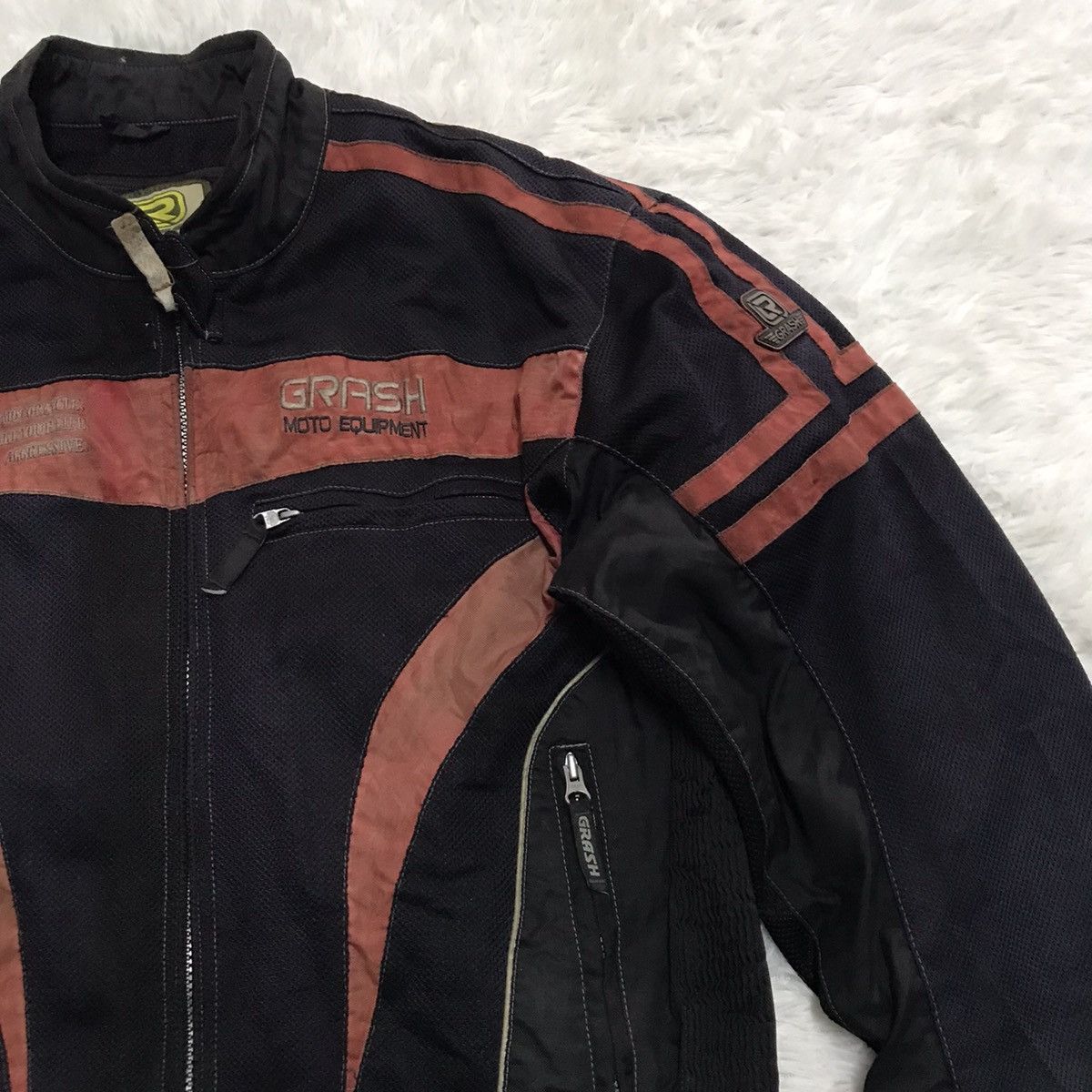 Japanese Brand Grash motorcycle equipment jacket Size US L / EU 52-54 / 3 - 6 Thumbnail