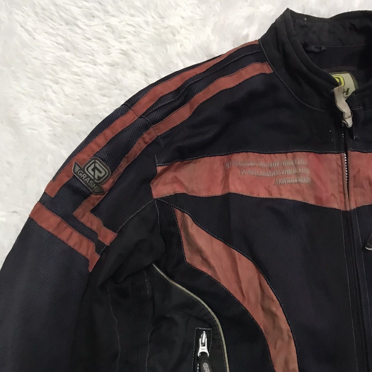 Japanese Brand Grash motorcycle equipment jacket Size US L / EU 52-54 / 3 - 3 Thumbnail