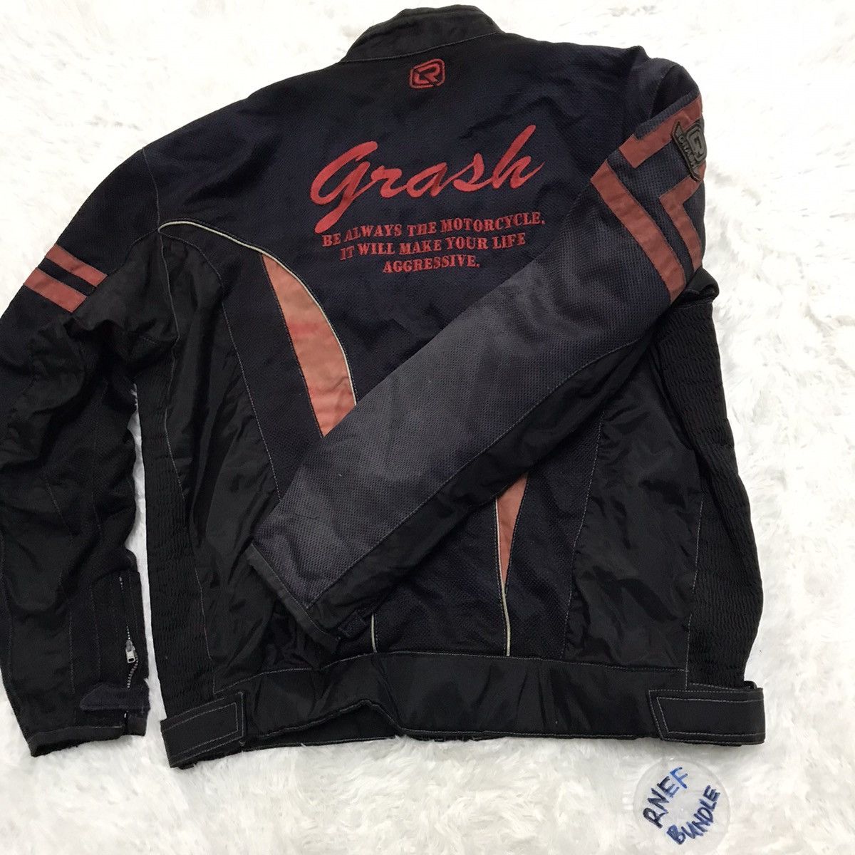 Japanese Brand Grash motorcycle equipment jacket Size US L / EU 52-54 / 3 - 24 Thumbnail