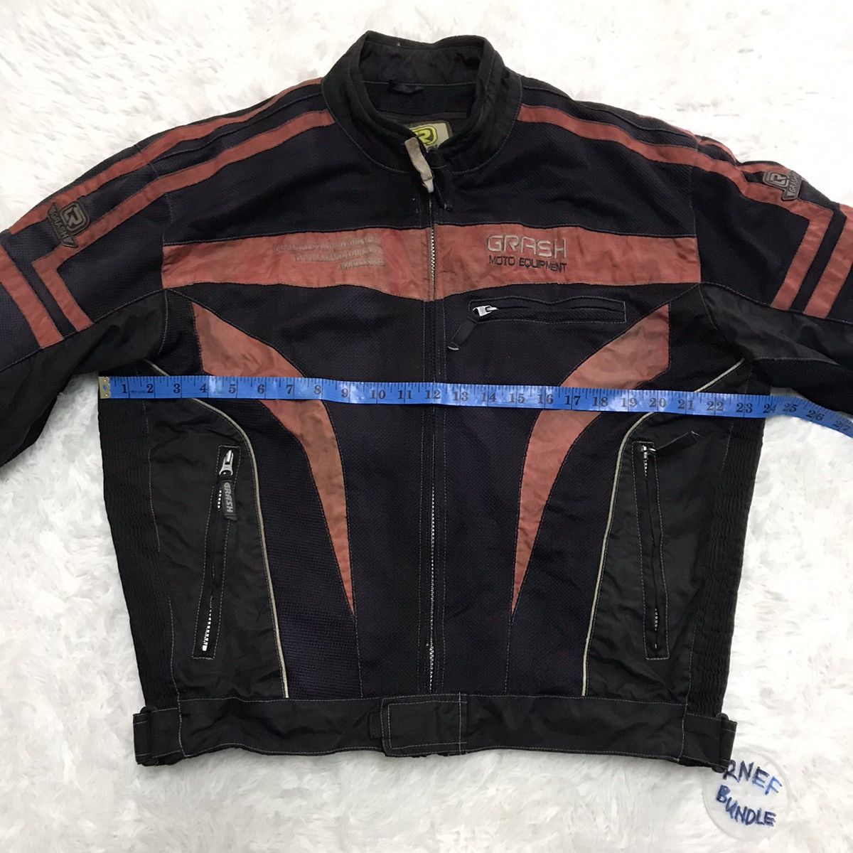 Japanese Brand Grash motorcycle equipment jacket Size US L / EU 52-54 / 3 - 7 Thumbnail