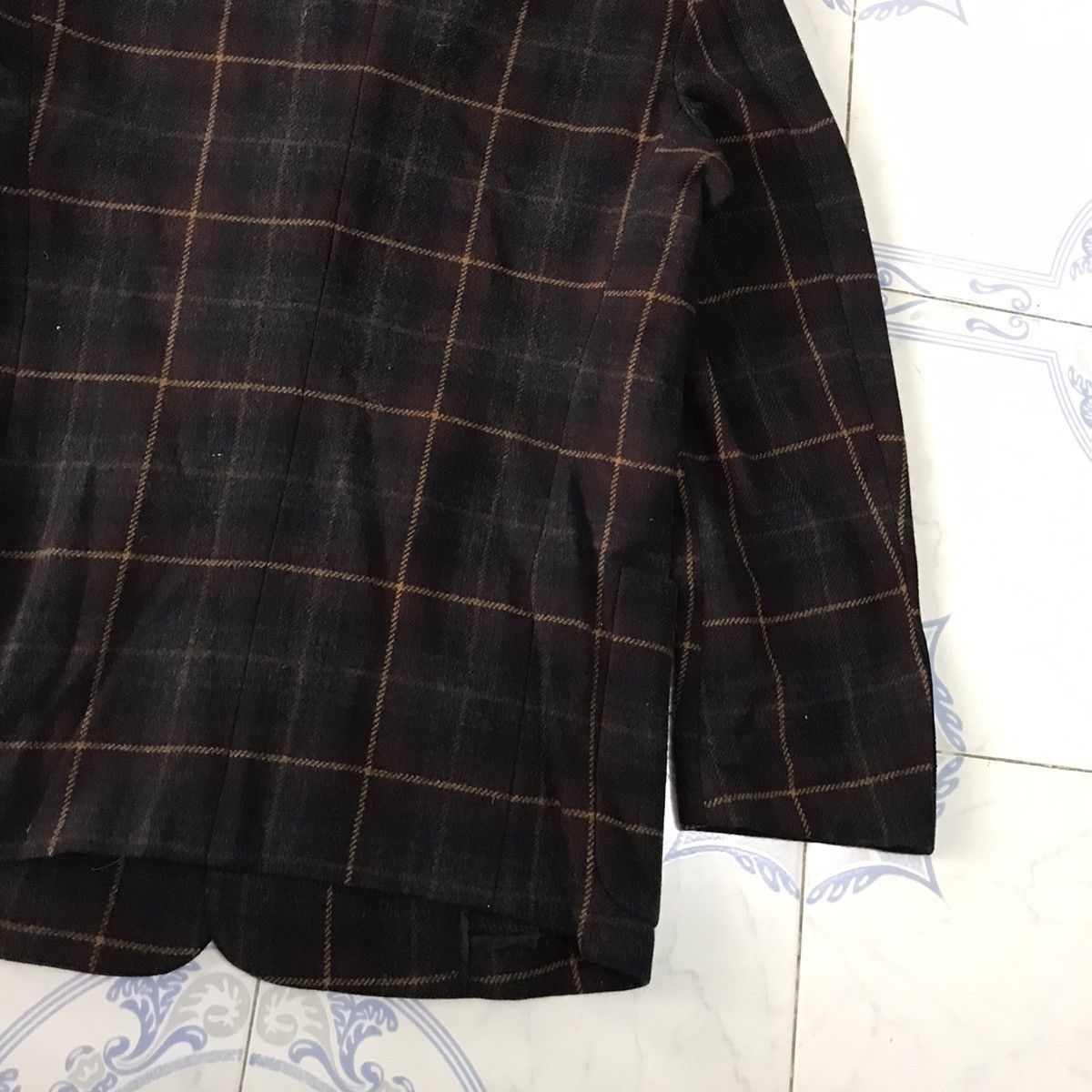 DKNY × MR & MRS ITALY Checkered DKNY Italian Fabric Jacket Made in Hungary Size US M / EU 48-50 / 2 - 8 Thumbnail