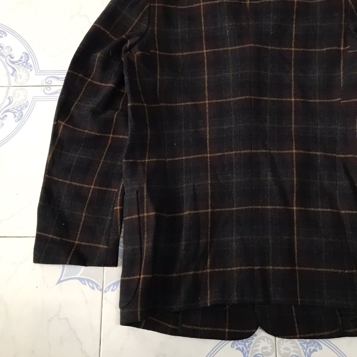 DKNY × MR & MRS ITALY Checkered DKNY Italian Fabric Jacket Made in Hungary Size US M / EU 48-50 / 2 - 7 Thumbnail