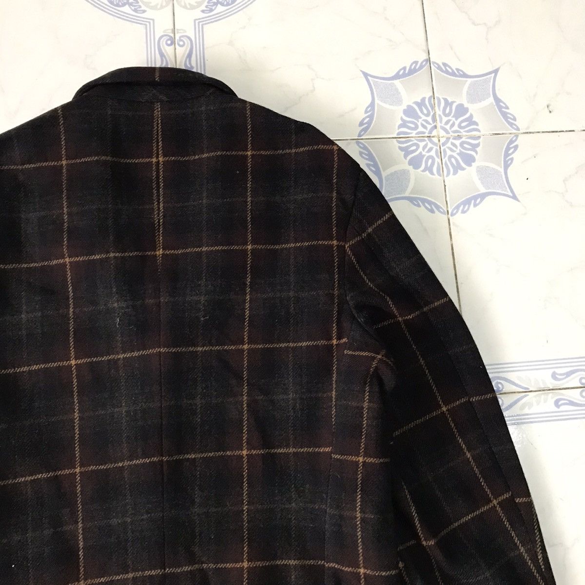 DKNY × MR & MRS ITALY Checkered DKNY Italian Fabric Jacket Made in Hungary Size US M / EU 48-50 / 2 - 9 Thumbnail