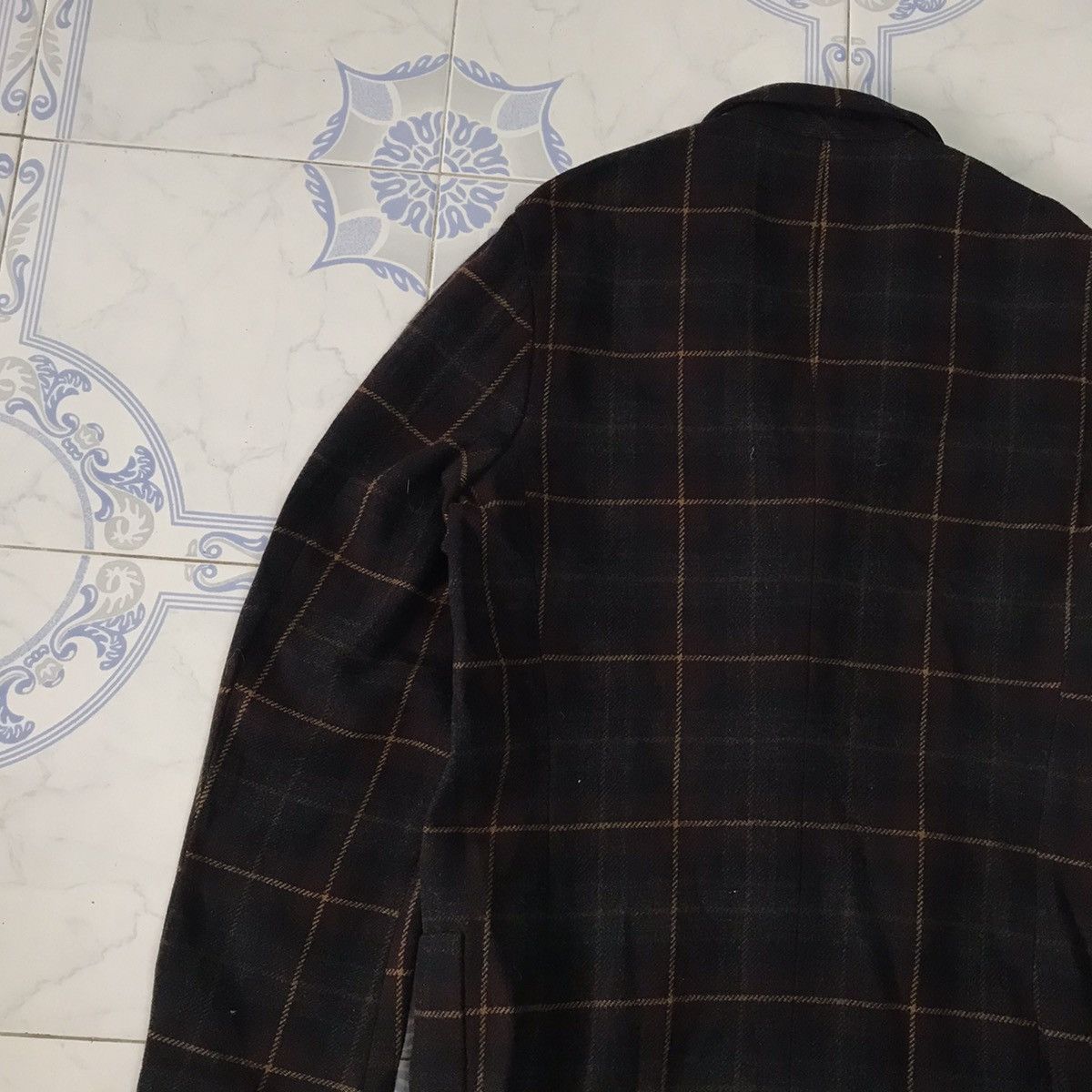 DKNY × MR & MRS ITALY Checkered DKNY Italian Fabric Jacket Made in Hungary Size US M / EU 48-50 / 2 - 10 Thumbnail