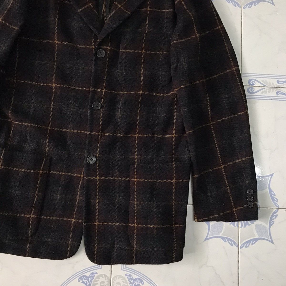 DKNY × MR & MRS ITALY Checkered DKNY Italian Fabric Jacket Made in Hungary Size US M / EU 48-50 / 2 - 4 Thumbnail