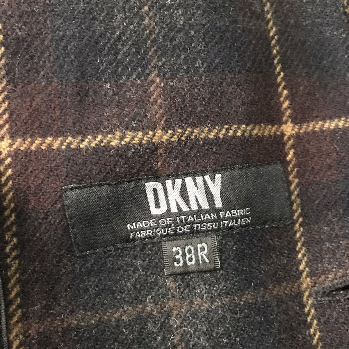 DKNY × MR & MRS ITALY Checkered DKNY Italian Fabric Jacket Made in Hungary Size US M / EU 48-50 / 2 - 17 Thumbnail