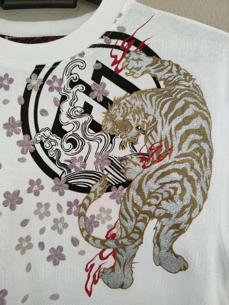 Japanese Brand Sukajan Tiger T Size US M / EU 48-50 / 2 - 2 Thumbnail