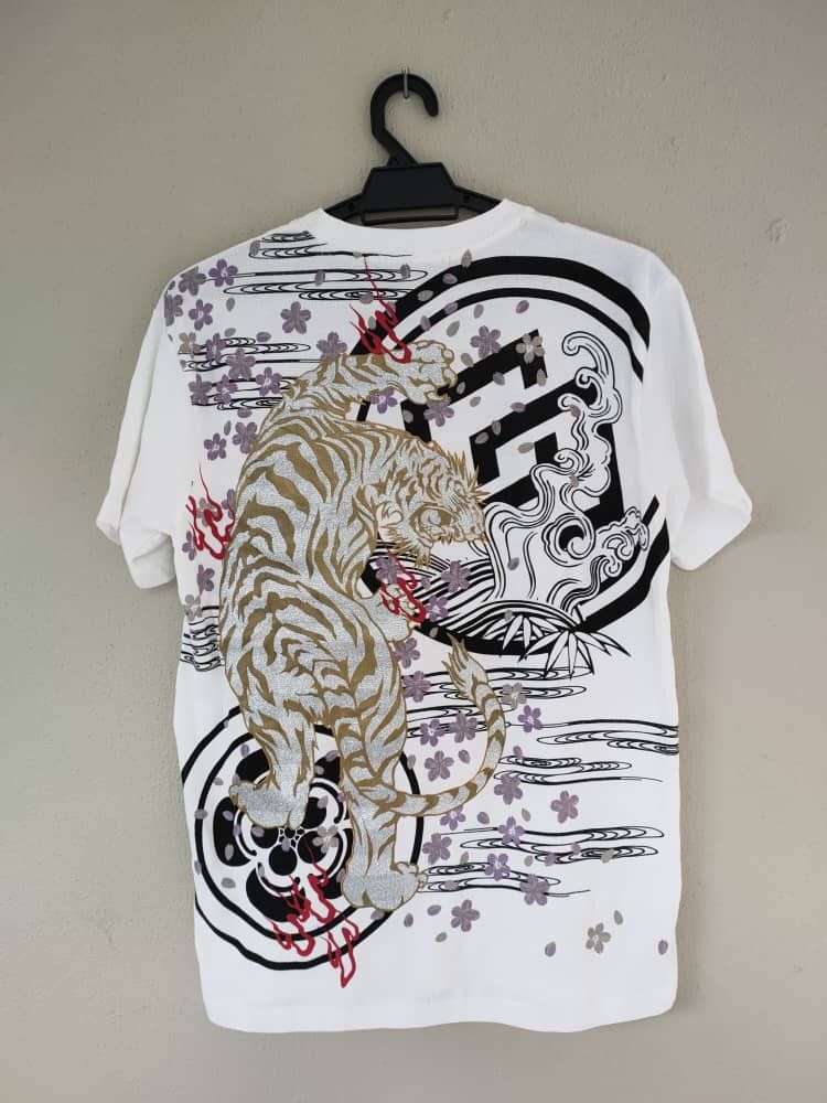 Japanese Brand Sukajan Tiger T Size US M / EU 48-50 / 2 - 1 Thumbnail