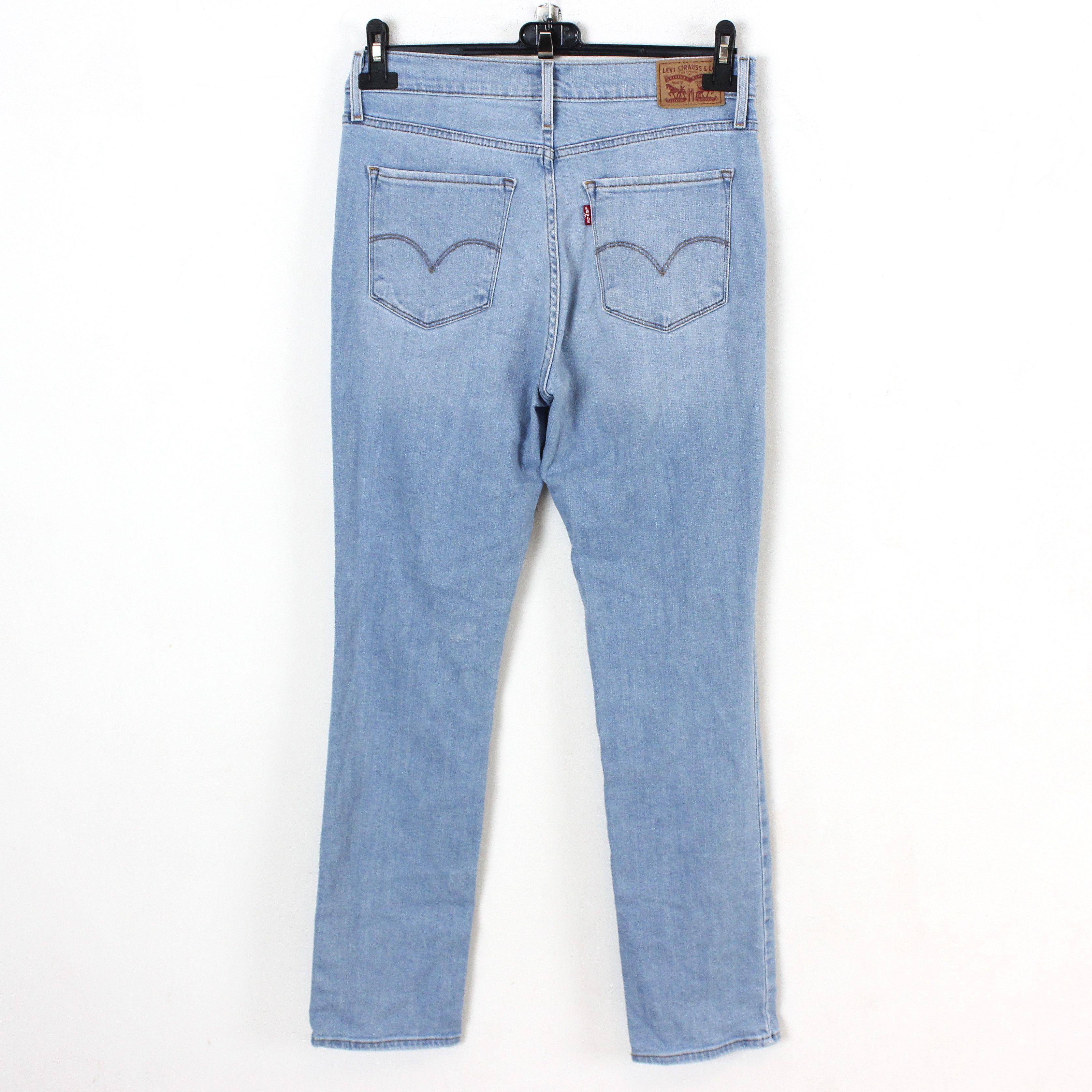 Levi's 724 W29 L30 High Rise Straight Jeans Denim Pants Trousers Size 29" - 2 Thumbnail