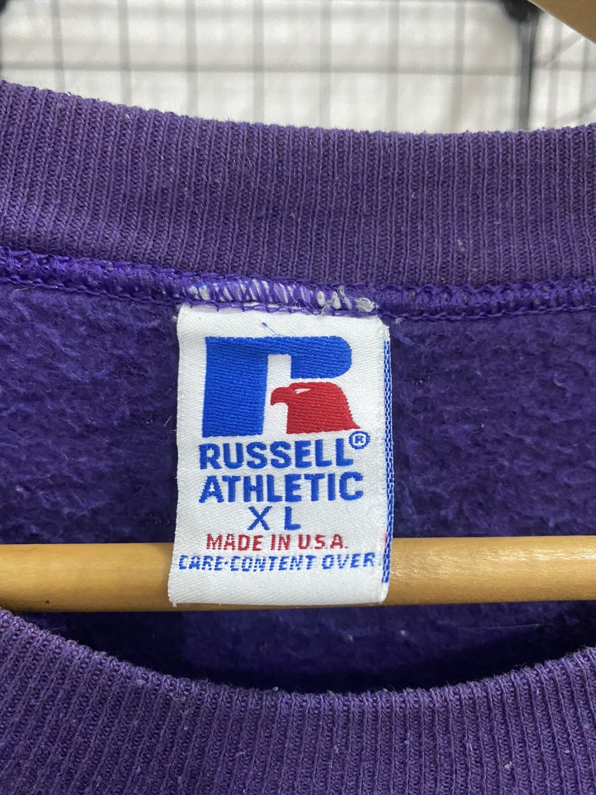 Russell Athletic × Vintage Vintage Edmons Woodway Softball Sweatshirt Size US XL / EU 56 / 4 - 5 Thumbnail