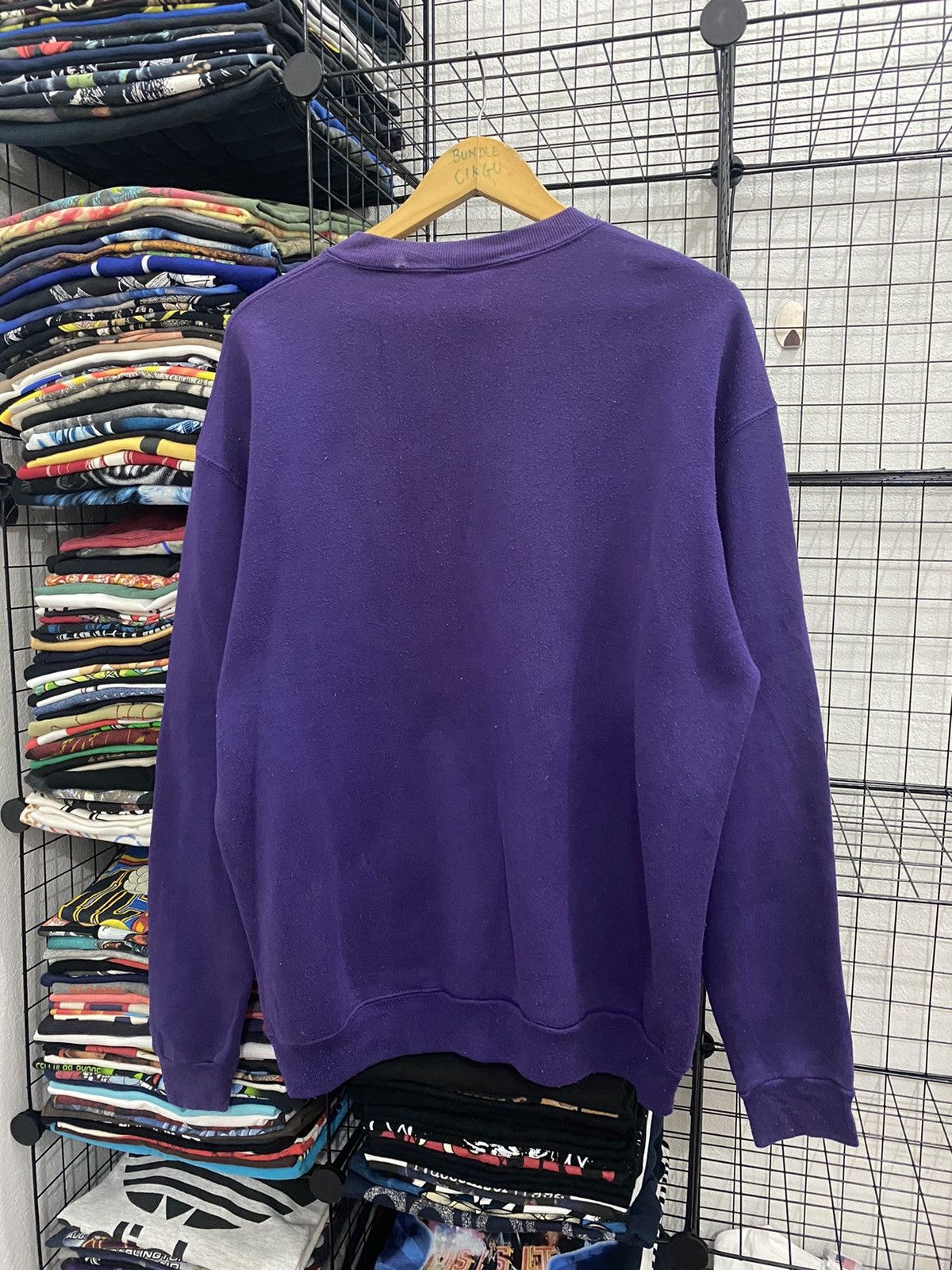 Russell Athletic × Vintage Vintage Edmons Woodway Softball Sweatshirt Size US XL / EU 56 / 4 - 4 Thumbnail
