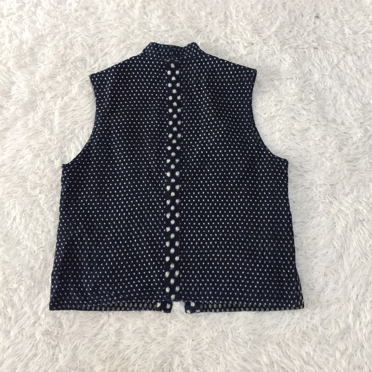 Japanese Brand Japanese styles sashiko boro noragi design patchwork vest Size US S / EU 44-46 / 1 - 2 Thumbnail