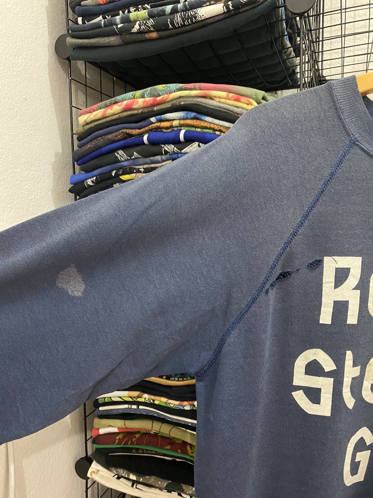 Hanes × Vintage VINTAGE HANES “Ready Stready Go” Sweatshirt Size US L / EU 52-54 / 3 - 6 Thumbnail