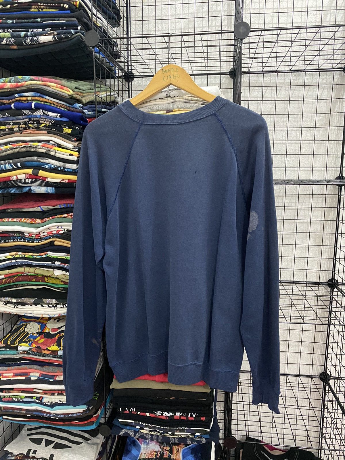 Hanes × Vintage VINTAGE HANES “Ready Stready Go” Sweatshirt Size US L / EU 52-54 / 3 - 2 Thumbnail