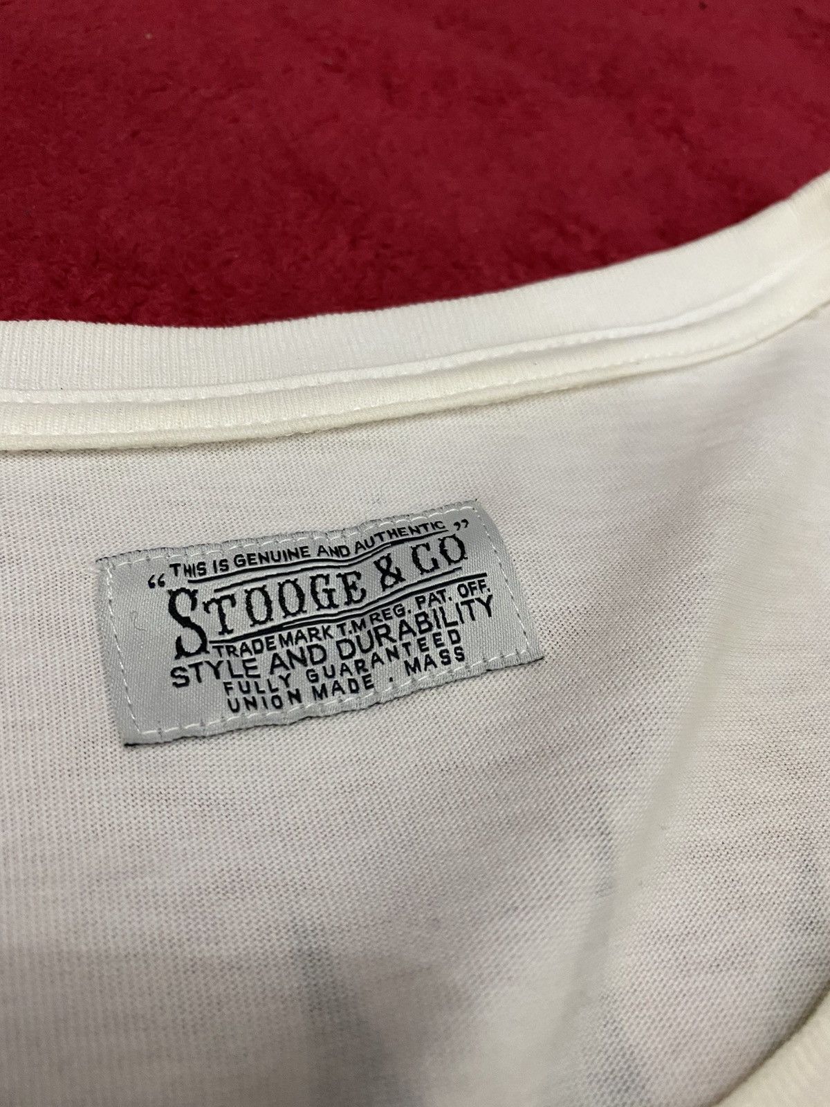 Other Stooge & Co White Tee Single Pocket Size US L / EU 52-54 / 3 - 5 Thumbnail