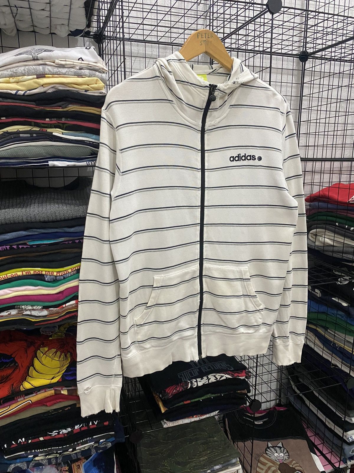 Adidas Adidas Neo Hoddies Sweater Size US L / EU 52-54 / 3 - 3 Thumbnail