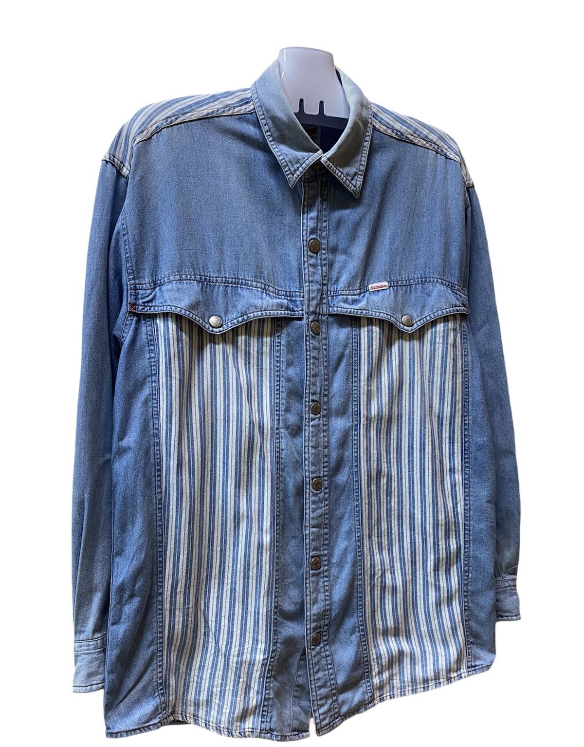 Budweiser × Vintage Vintage Budweiser Denime Jacket Size US L / EU 52-54 / 3 - 1 Thumbnail
