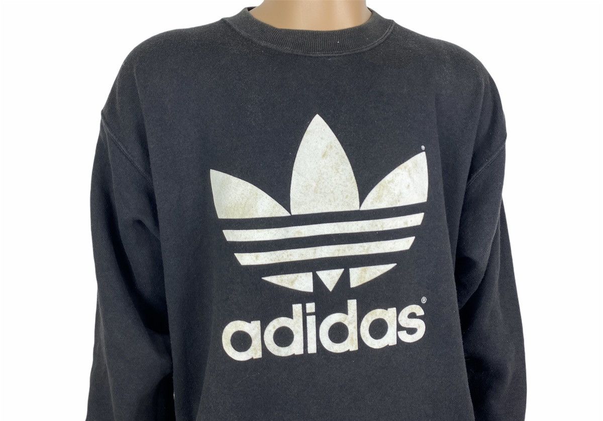 Adidas × Vintage 🔥Vintage Adidas Big Logo Sweatshirt- XL Size Size US XL / EU 56 / 4 - 2 Thumbnail