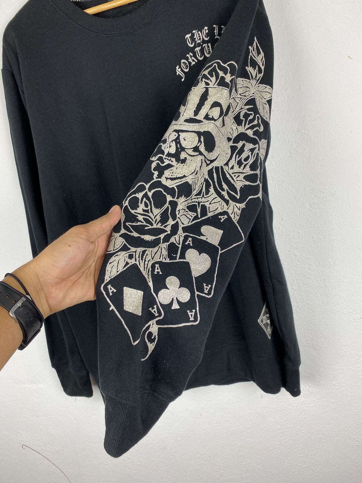 Japanese Brand NICE DESIGN SWEATER BY ORIGANAL REMARK GEAR - LARGE SIZE Size US L / EU 52-54 / 3 - 5 Thumbnail