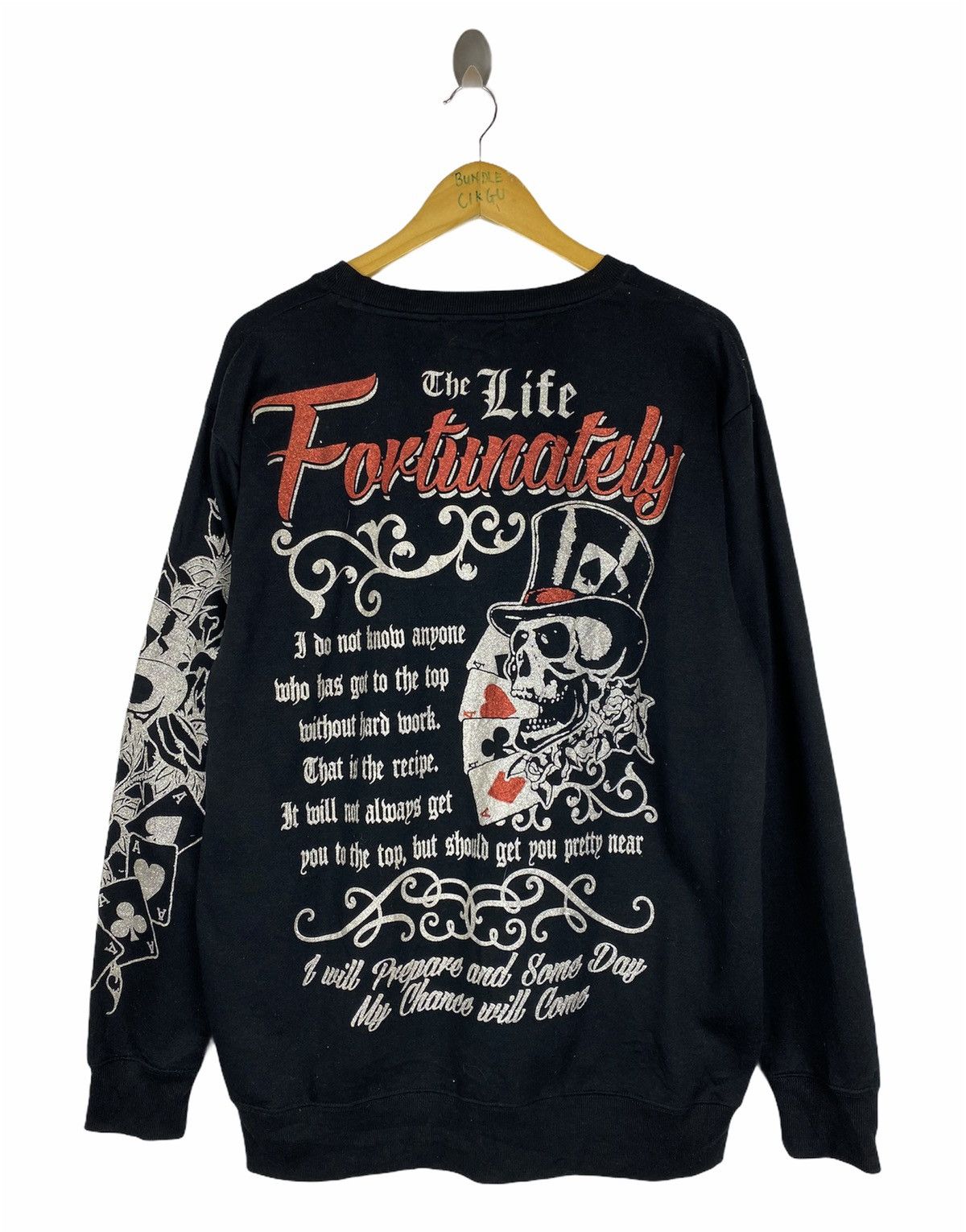 Japanese Brand NICE DESIGN SWEATER BY ORIGANAL REMARK GEAR - LARGE SIZE Size US L / EU 52-54 / 3 - 1 Thumbnail