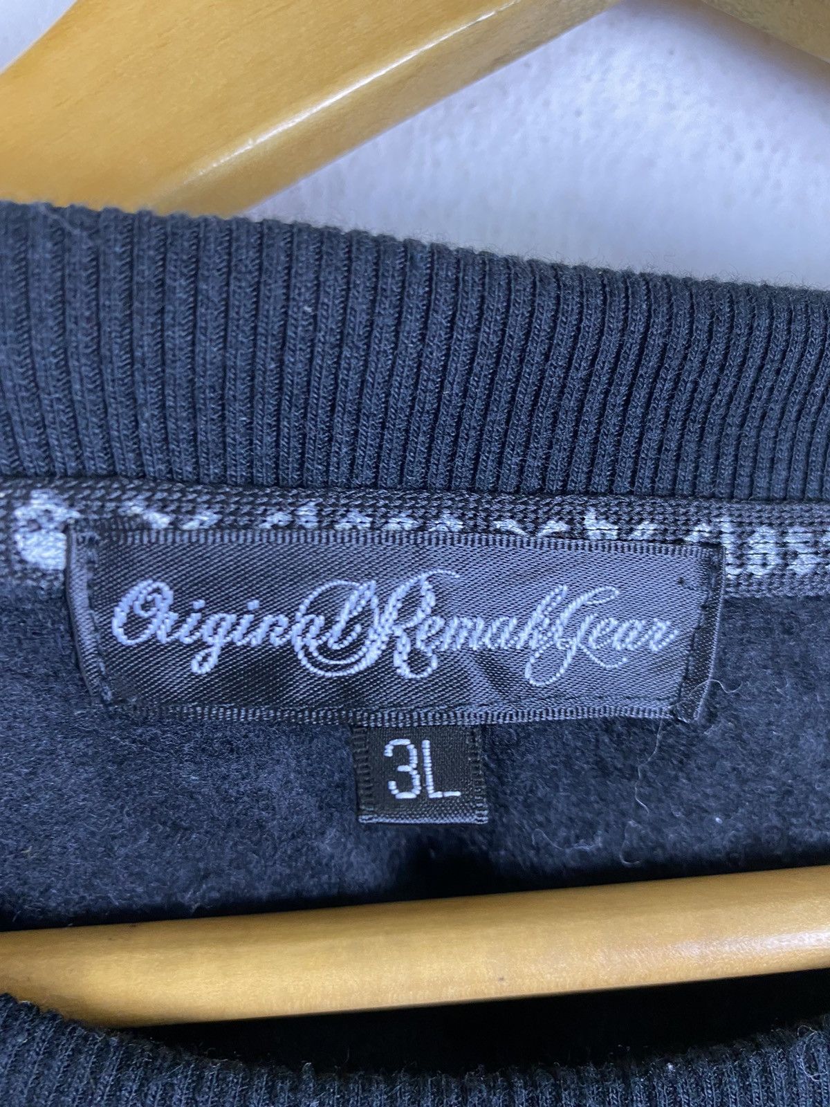 Japanese Brand NICE DESIGN SWEATER BY ORIGANAL REMARK GEAR - LARGE SIZE Size US L / EU 52-54 / 3 - 6 Thumbnail