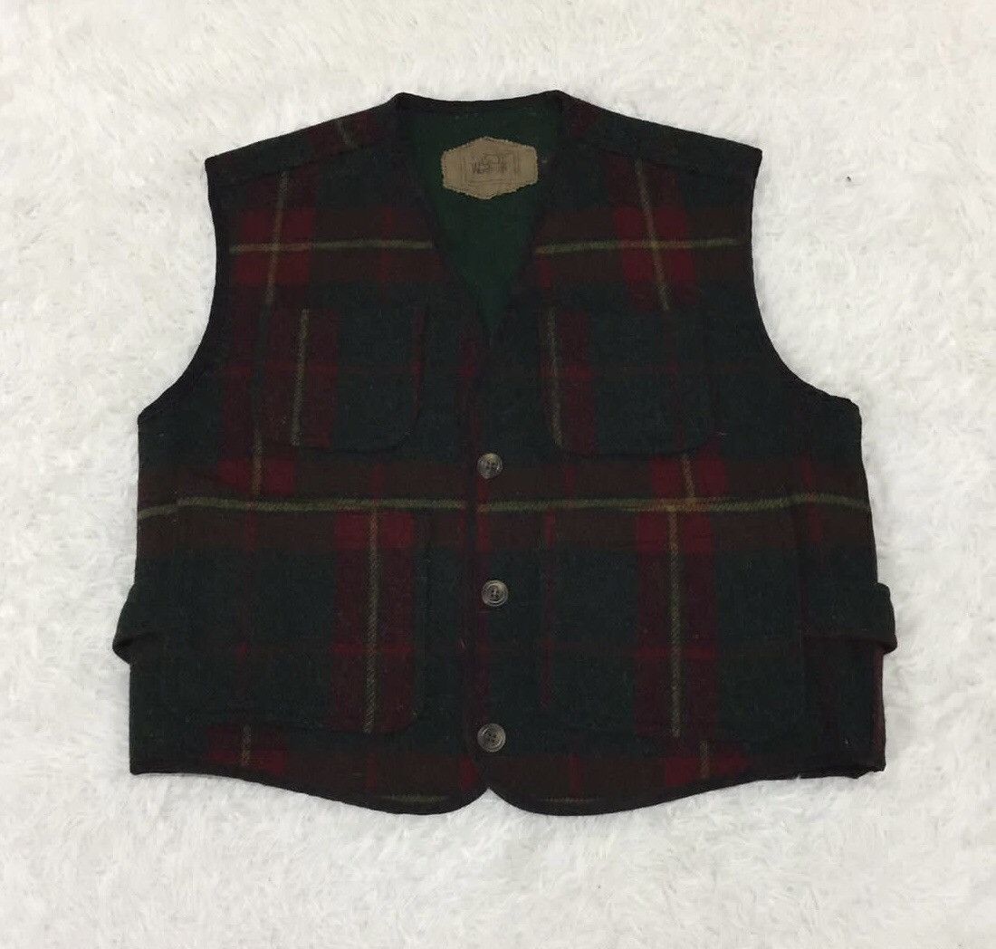 Vintage Vintage Woolrich Vest Size US M / EU 48-50 / 2 - 9 Thumbnail