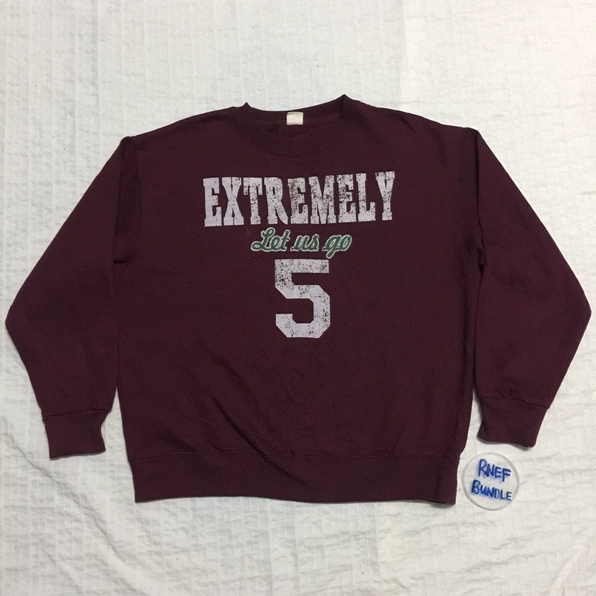 Japanese Brand Extremely let us go 5 sweatshirt Size US L / EU 52-54 / 3 - 10 Thumbnail