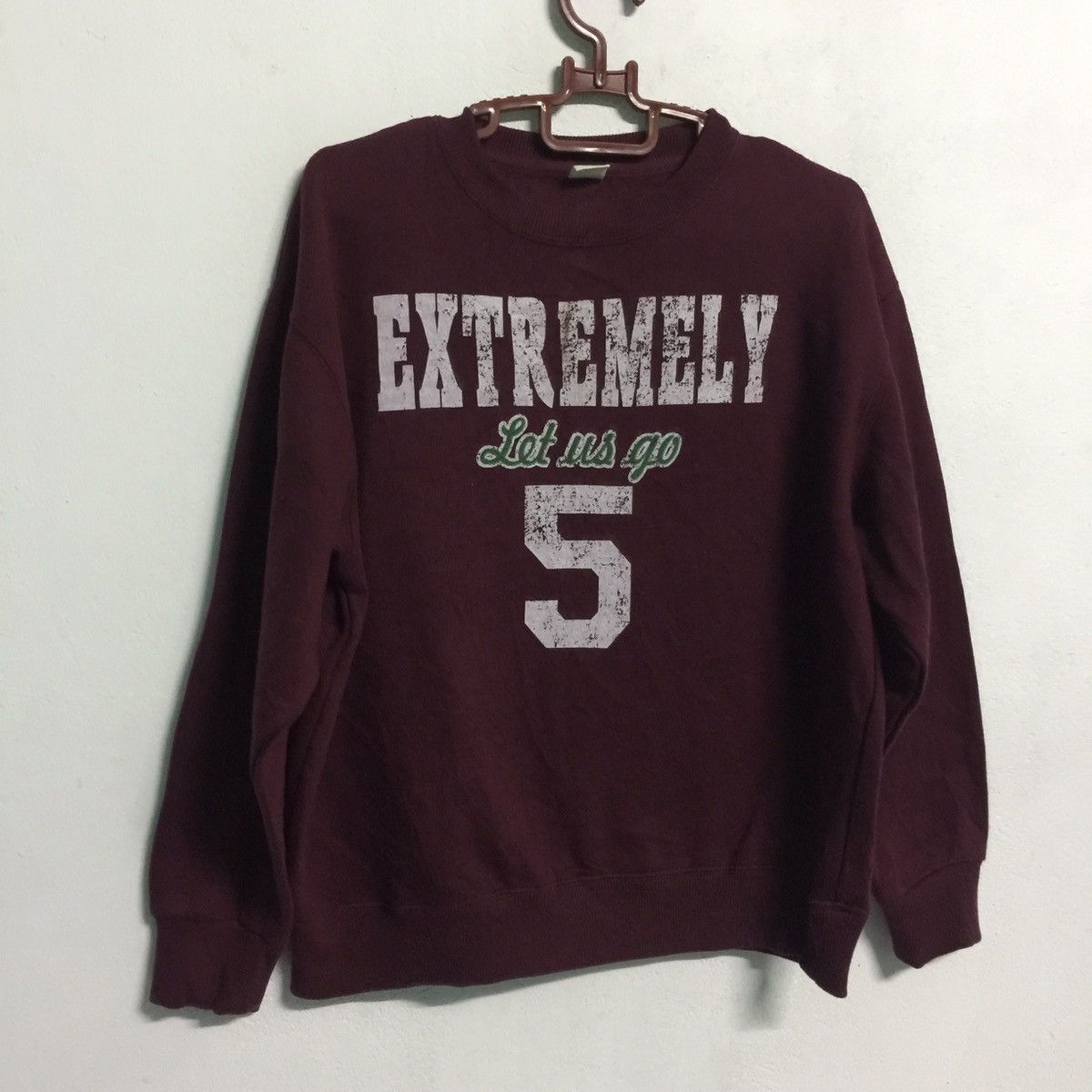 Japanese Brand Extremely let us go 5 sweatshirt Size US L / EU 52-54 / 3 - 3 Thumbnail