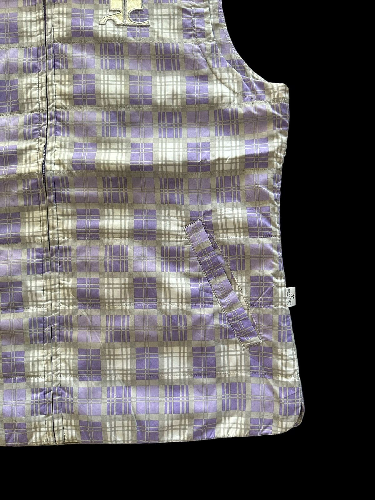 Andre Courreges A/W2012 Courreges Sleeveless light jacket Size US M / EU 48-50 / 2 - 7 Thumbnail