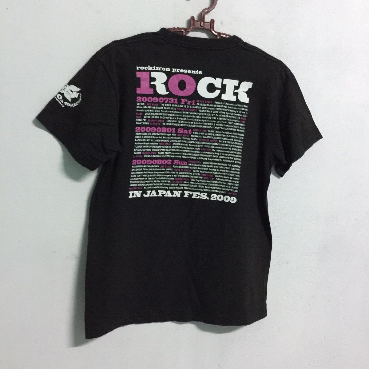 Japanese Brand Rock In Japan Fes.2009 Short Sleeve T Shirt Size US M / EU 48-50 / 2 - 6 Thumbnail