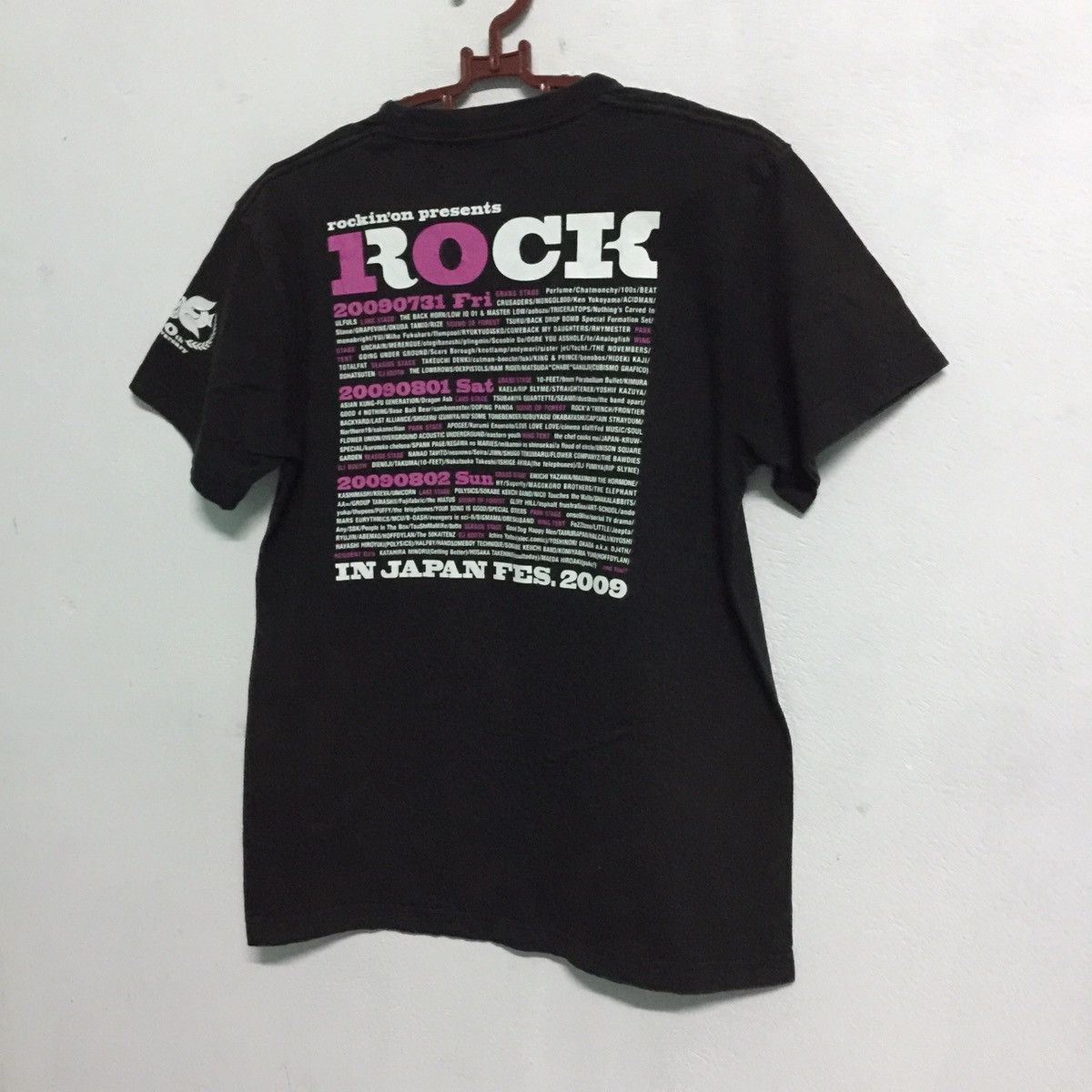 Japanese Brand Rock In Japan Fes.2009 Short Sleeve T Shirt Size US M / EU 48-50 / 2 - 5 Thumbnail