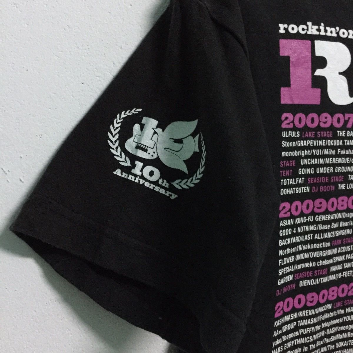 Japanese Brand Rock In Japan Fes.2009 Short Sleeve T Shirt Size US M / EU 48-50 / 2 - 7 Thumbnail
