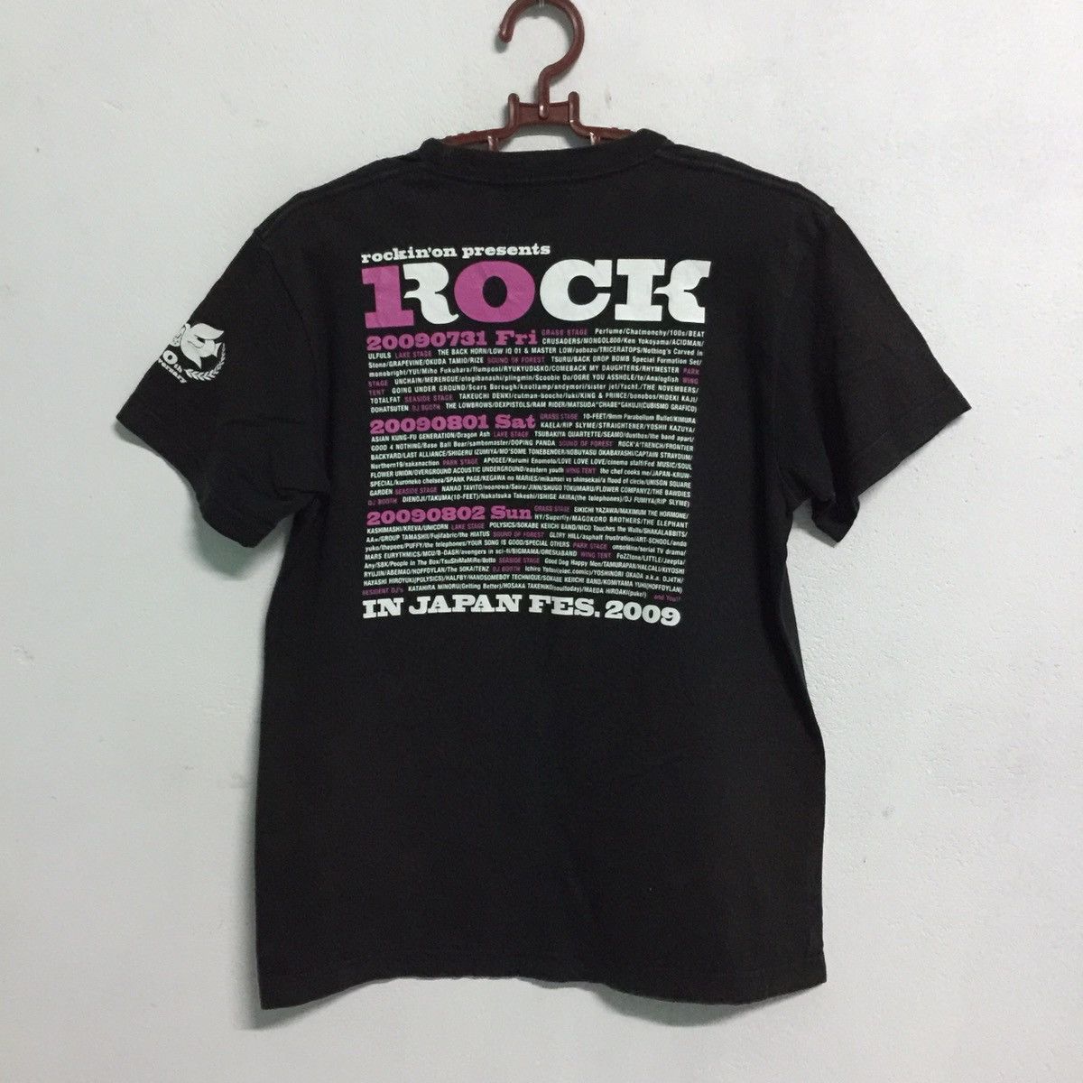 Japanese Brand Rock In Japan Fes.2009 Short Sleeve T Shirt Size US M / EU 48-50 / 2 - 4 Thumbnail