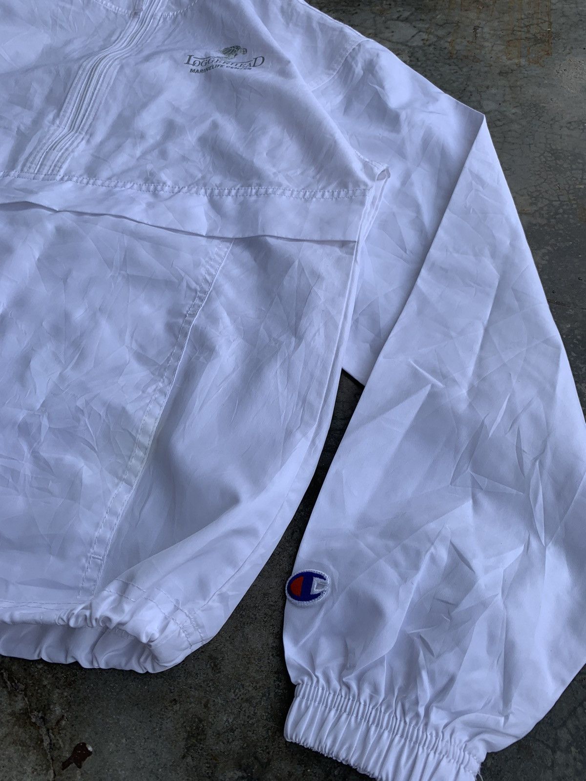 Champion Champion Anorak Windbreaker Hooded Jacket Size US M / EU 48-50 / 2 - 3 Thumbnail