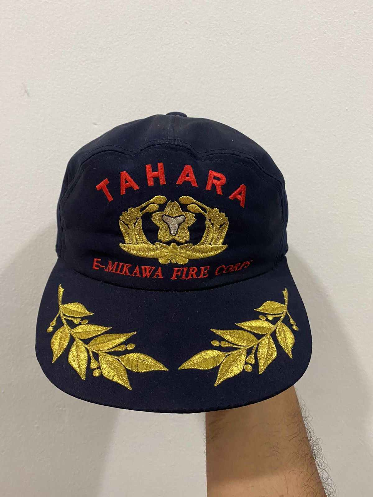 Japanese Brand 🔥Vintage🔥 Japan Firefighter Tahara Paddy Hat Size ONE SIZE - 1 Thumbnail